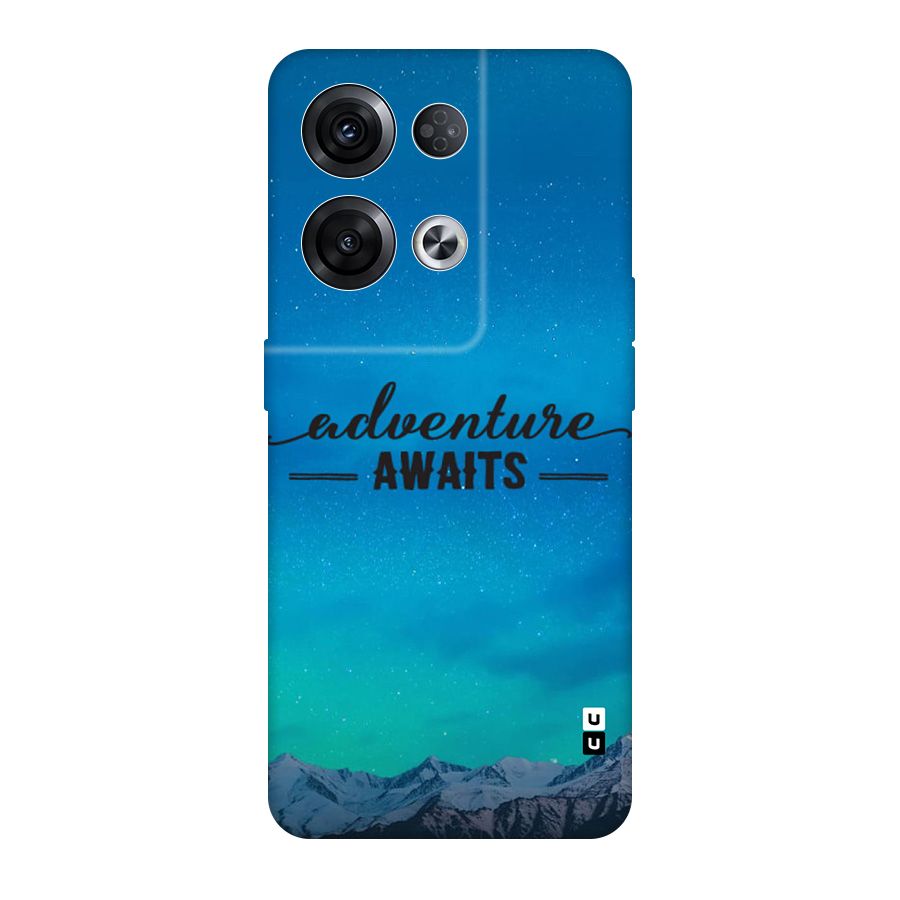 Adventure Awaits Original Polycarbonate Back Case for Oppo Reno8 Pro 5G