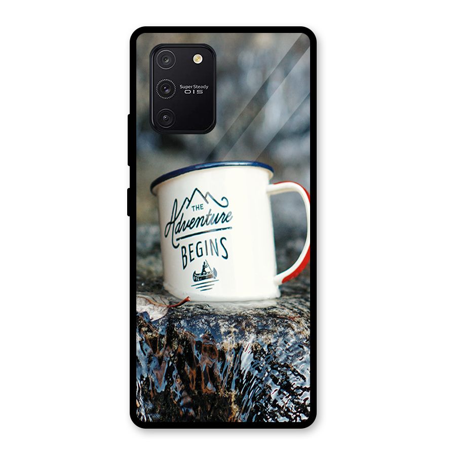 Adventure Begins Glass Back Case for Galaxy S10 Lite