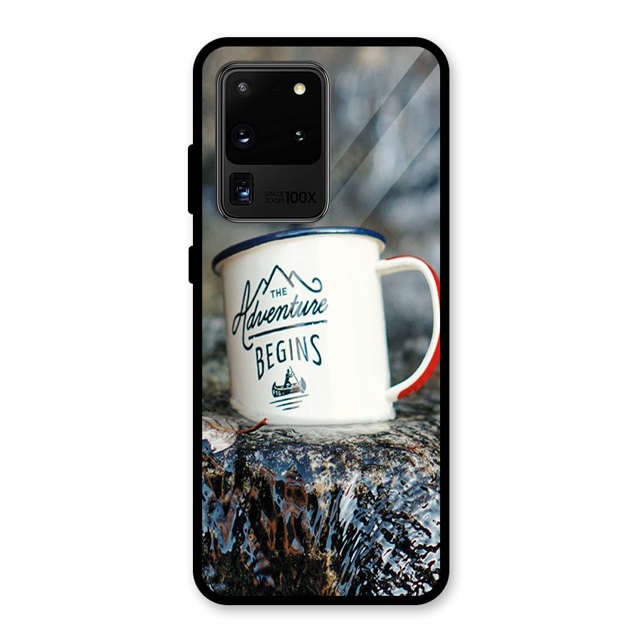 Adventure Begins Glass Back Case for Galaxy S20 Ultra