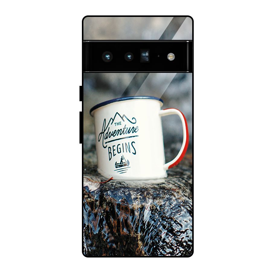 Adventure Begins Glass Back Case for Google Pixel 6 Pro