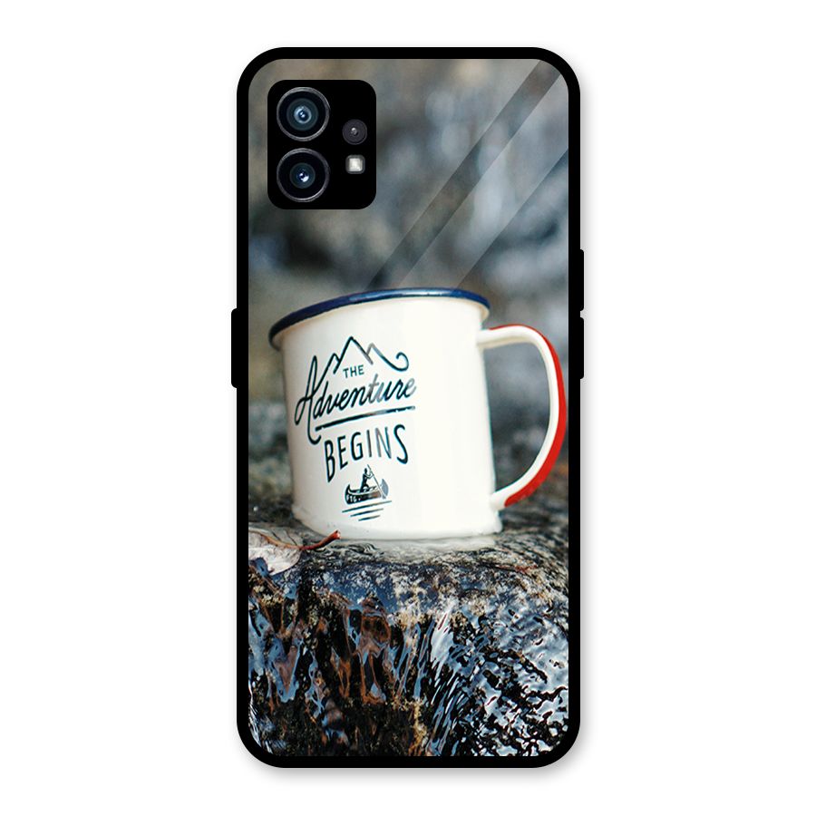 Adventure Begins Glass Back Case for Nothing Phone 1