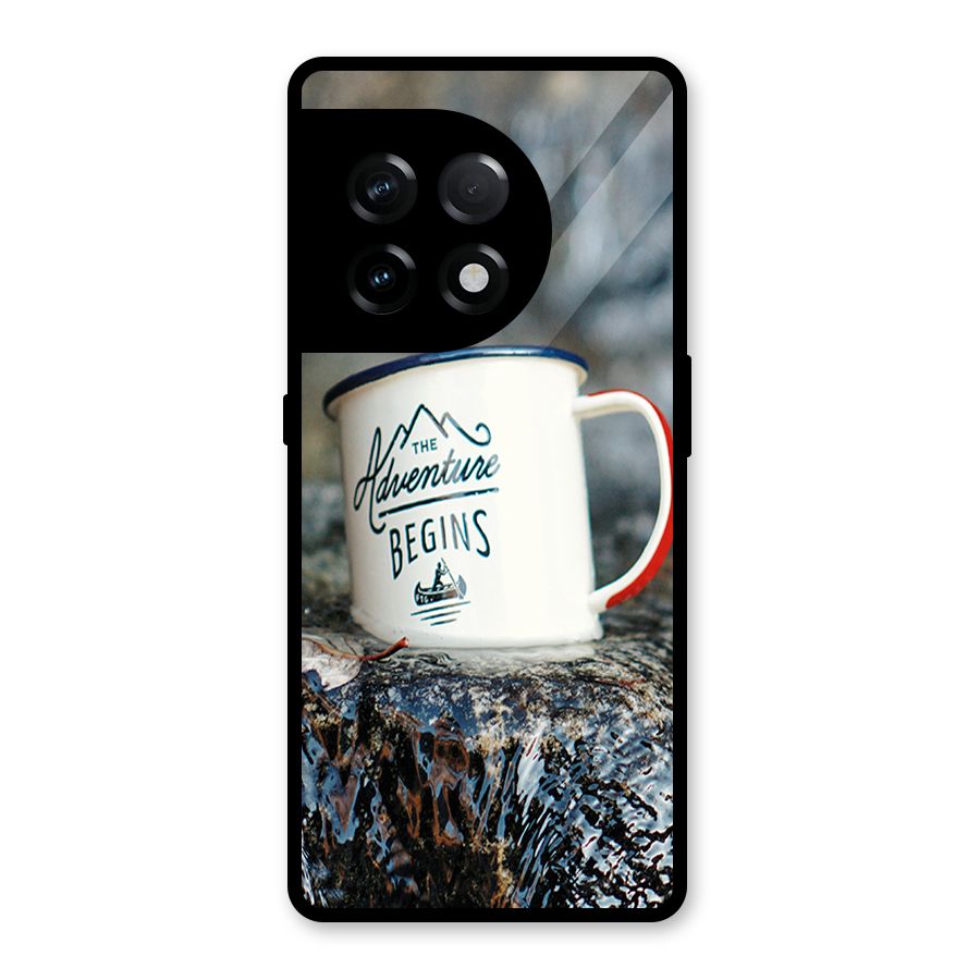 Adventure Begins Glass Back Case for OnePlus 11R