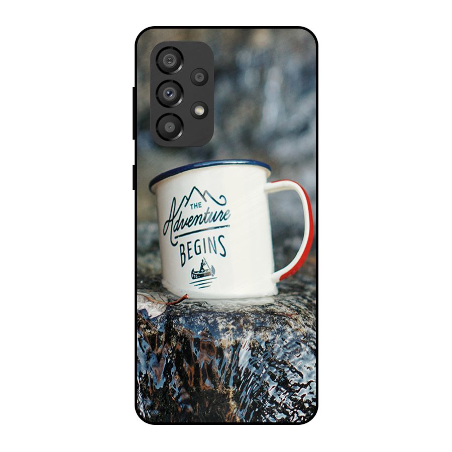Adventure Begins Metal Back Case for Galaxy A33 5G