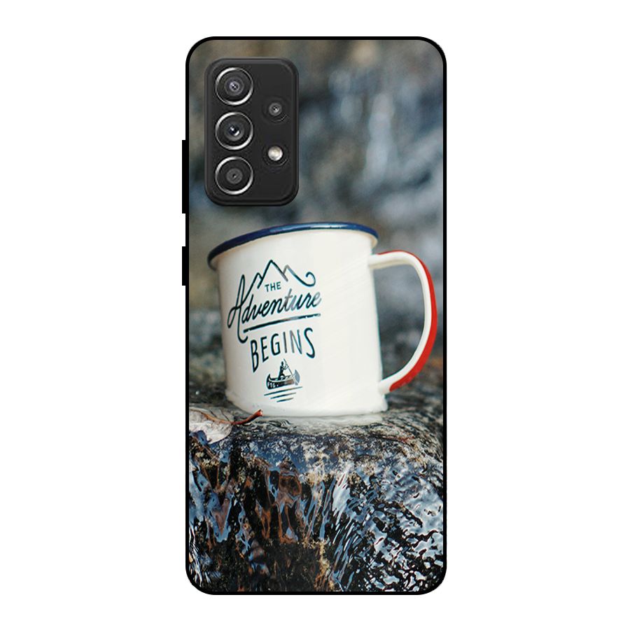 Adventure Begins Metal Back Case for Galaxy A52s 5G