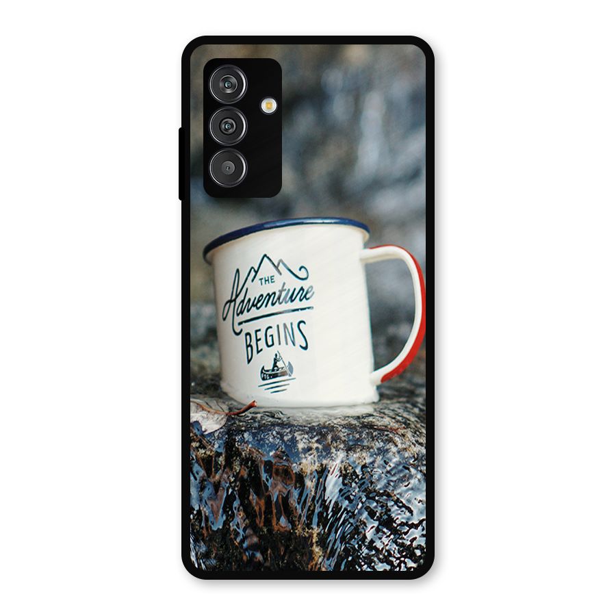 Adventure Begins Metal Back Case for Galaxy F13