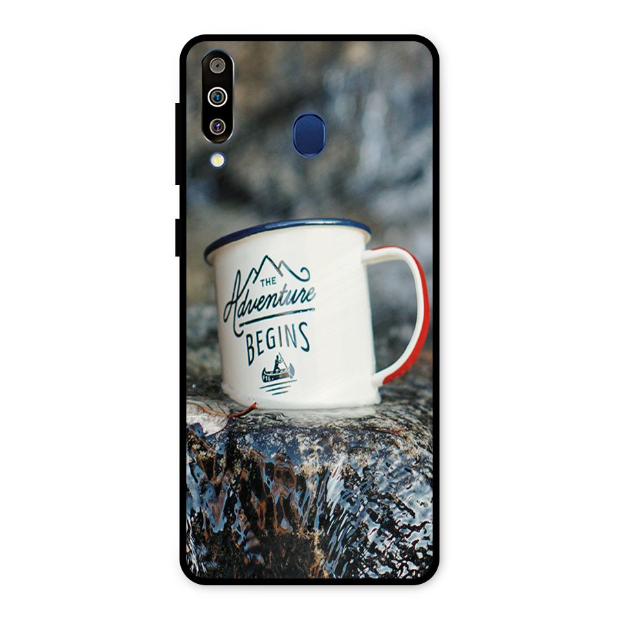 Adventure Begins Metal Back Case for Galaxy M30