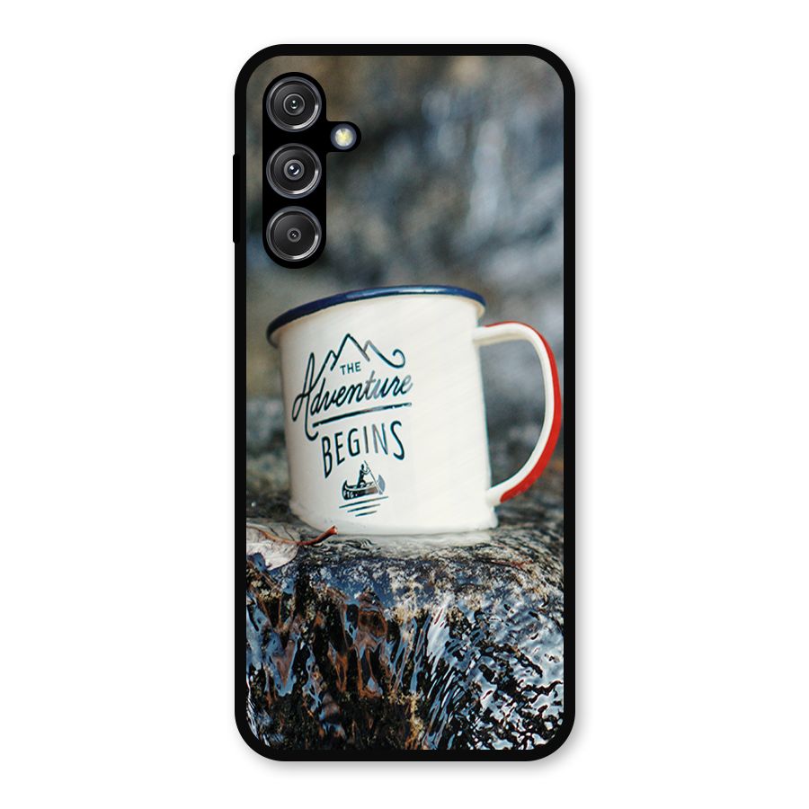 Adventure Begins Metal Back Case for Galaxy M34 5G