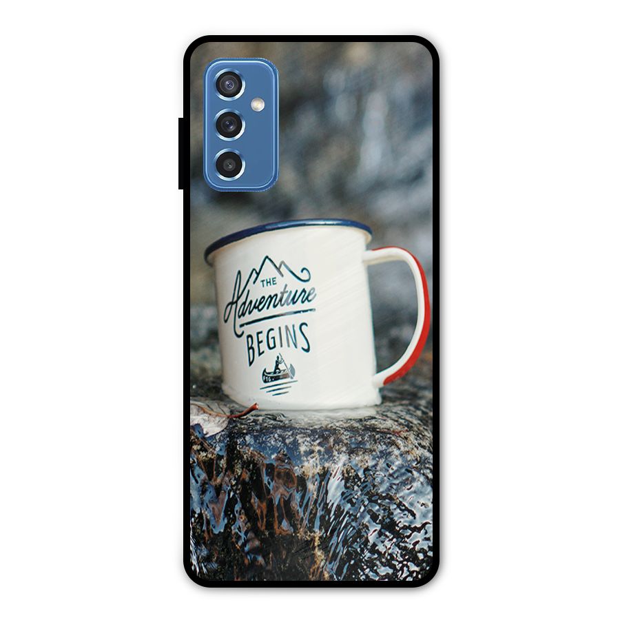 Adventure Begins Metal Back Case for Galaxy M52 5G