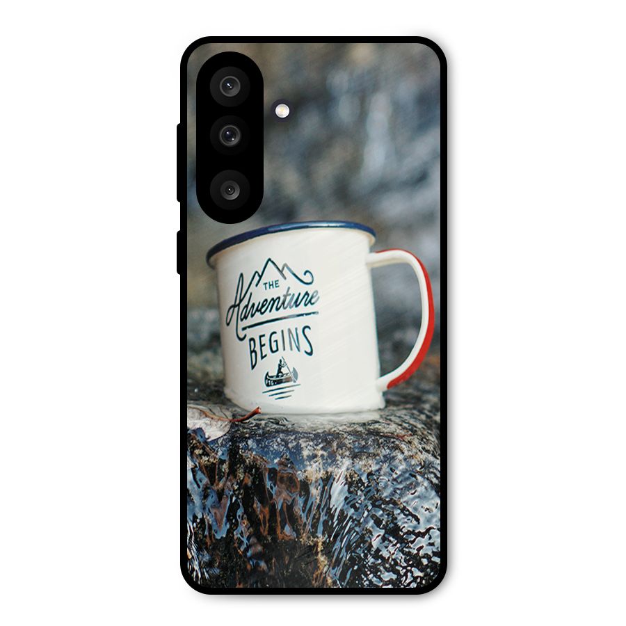 Adventure Begins Metal Back Case for Galaxy M56