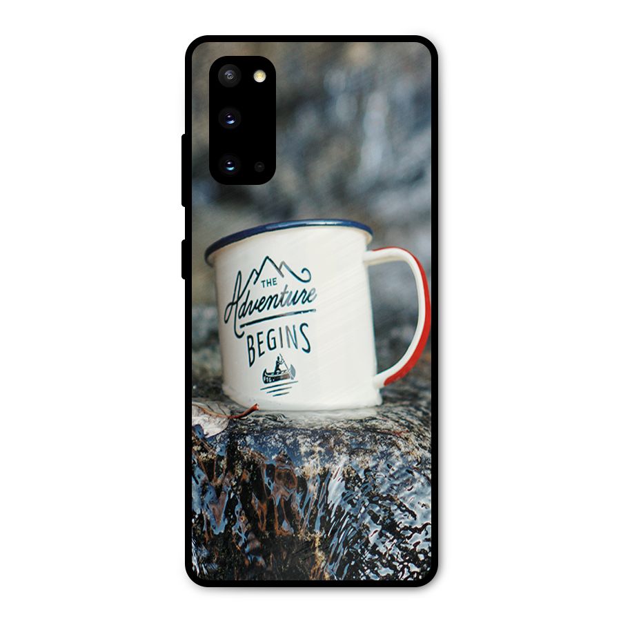 Adventure Begins Metal Back Case for Galaxy S20