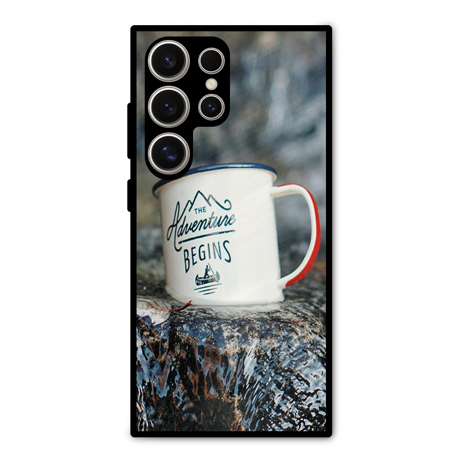 Adventure Begins Metal Back Case for Galaxy S24 Ultra