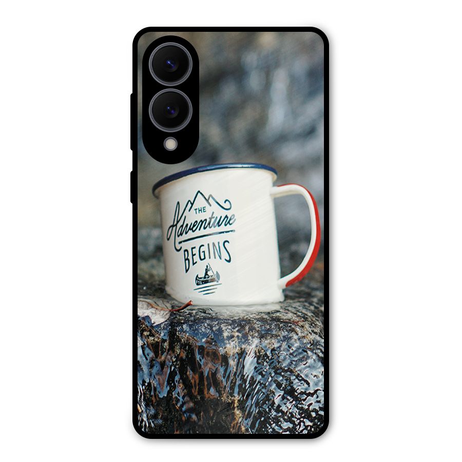 Adventure Begins Metal Back Case for Galaxy S25 Edge