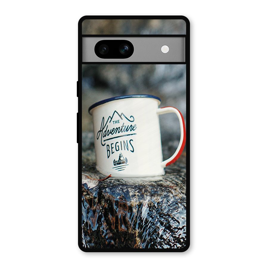 Adventure Begins Metal Back Case for Google Pixel 7a