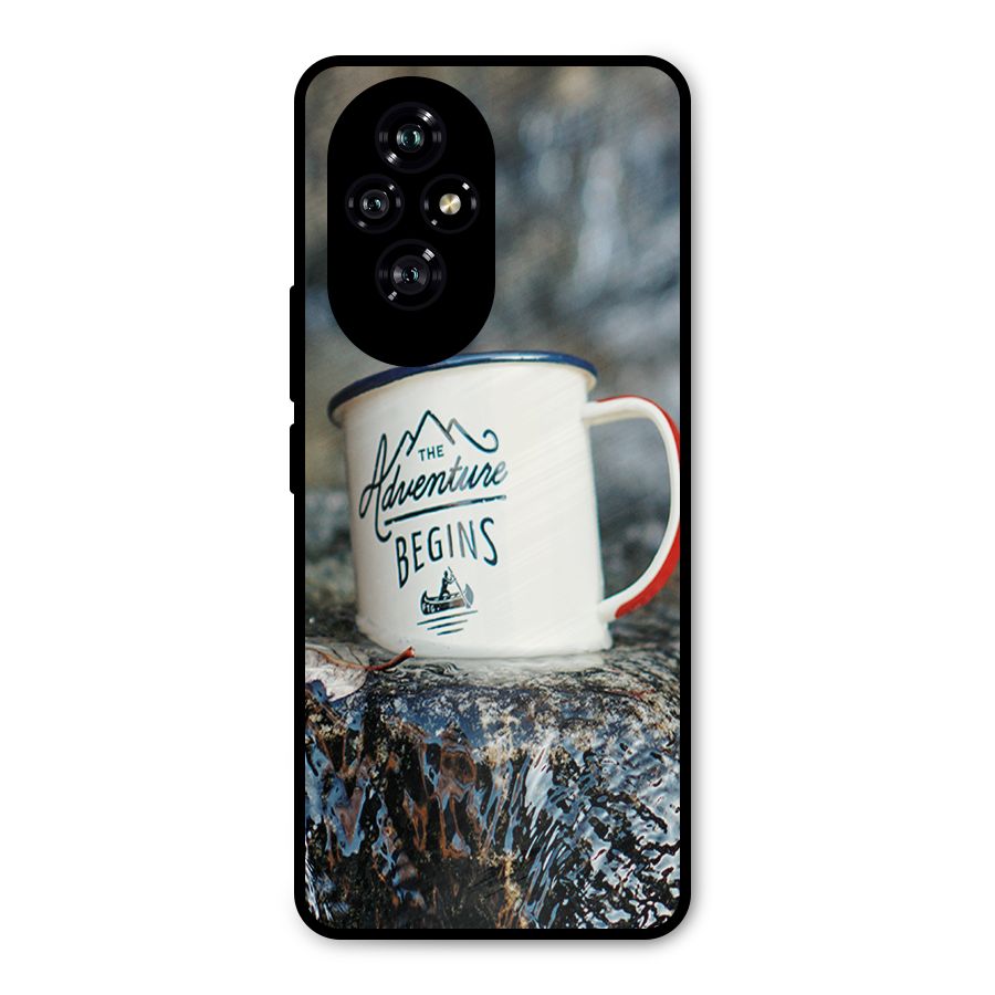 Adventure Begins Metal Back Case for Honor 200