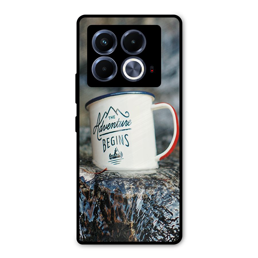 Adventure Begins Metal Back Case for Infinix Note 40 5G