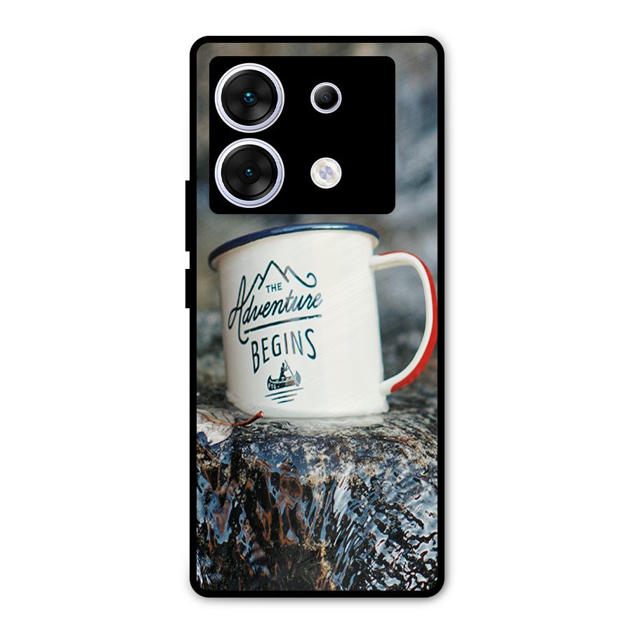 Adventure Begins Metal Back Case for Infinix Zero 30 5G
