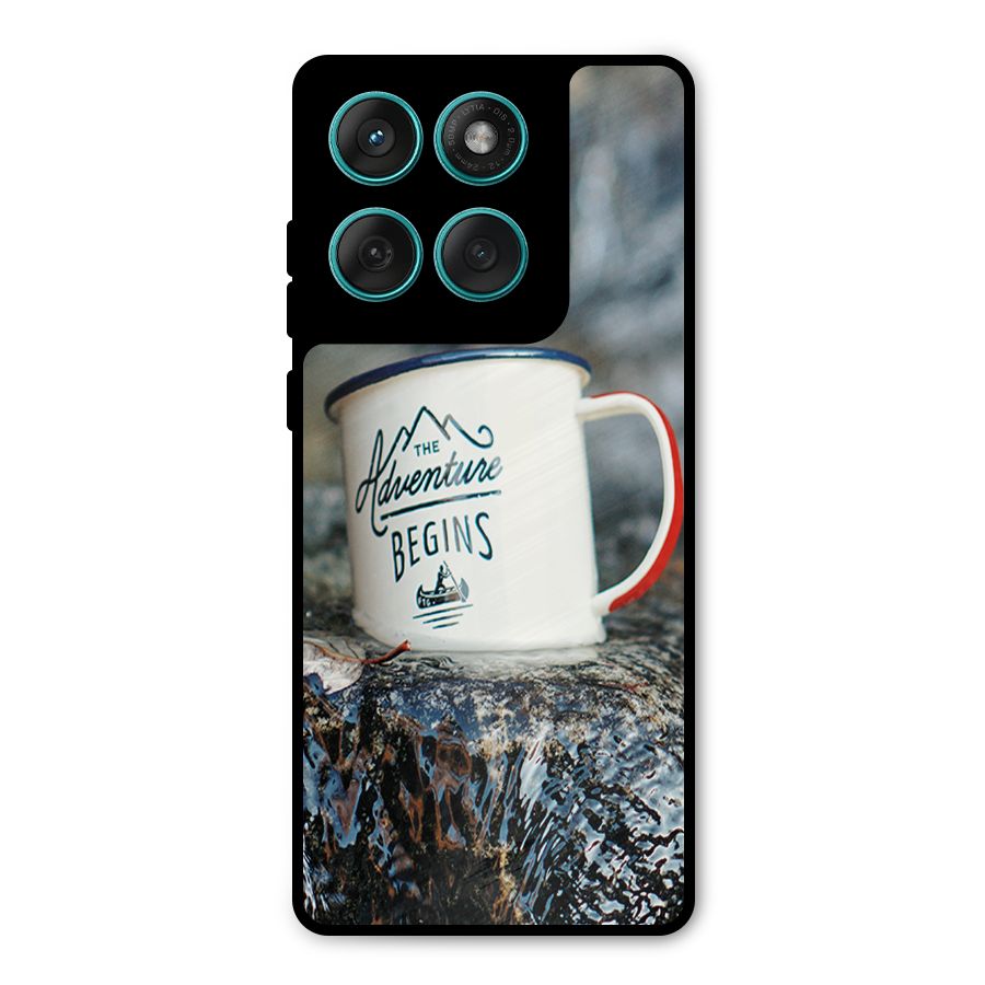 Adventure Begins Metal Back Case for Motorola Edge 60 Fusion