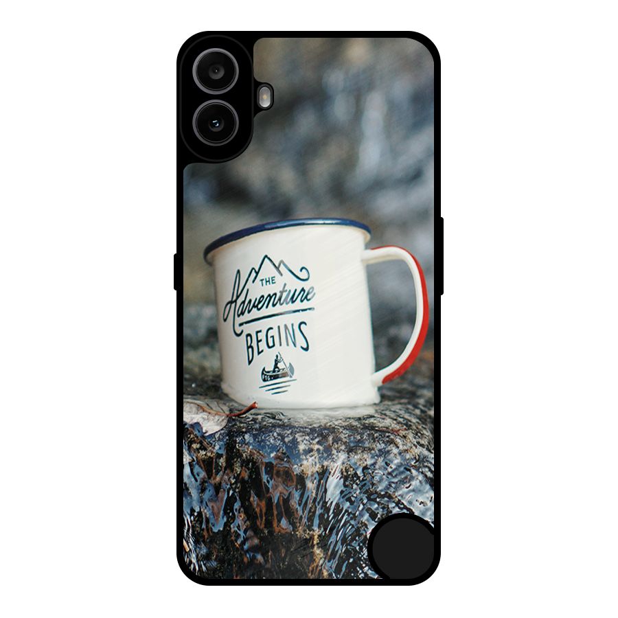 Adventure Begins Metal Back Case for Nothing CMF Phone 1