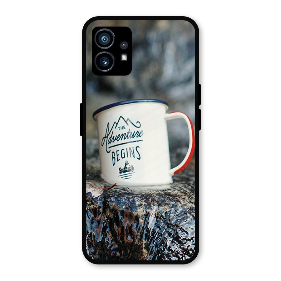 Adventure Begins Metal Back Case for Nothing Phone 1