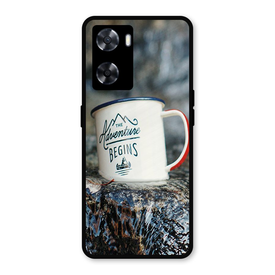 Adventure Begins Metal Back Case for OnePlus Nord N20 SE