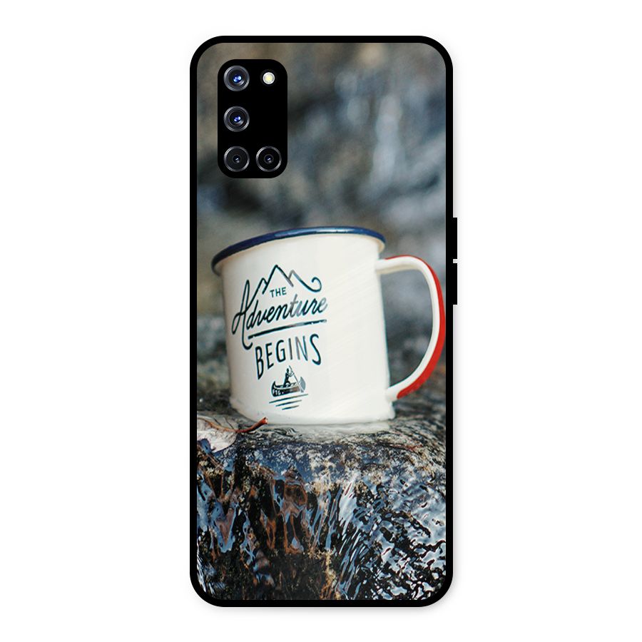 Adventure Begins Metal Back Case for Oppo A52