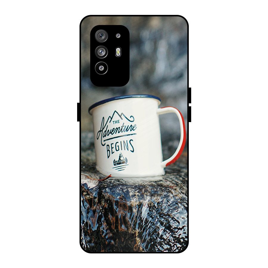 Adventure Begins Metal Back Case for Oppo F19 Pro Plus 5G