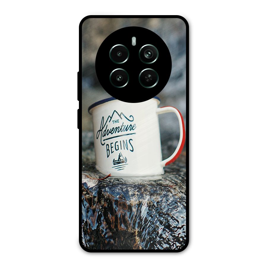 Adventure Begins Metal Back Case for Realme 12 Pro Plus