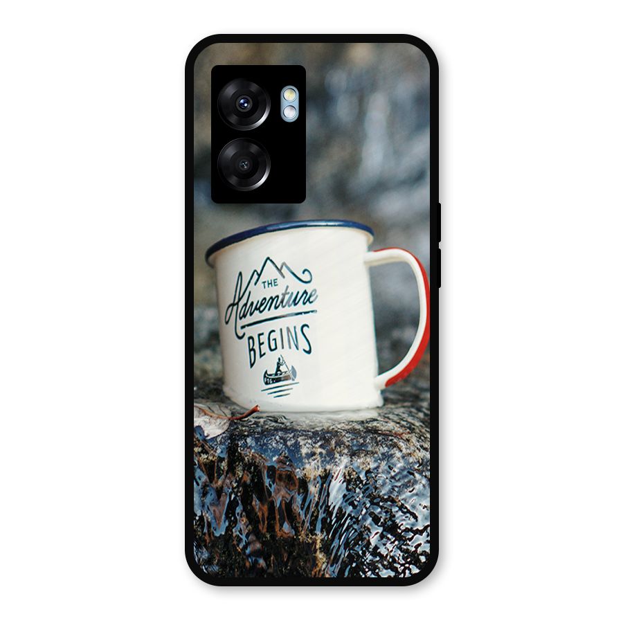 Adventure Begins Metal Back Case for Realme Narzo 50 5G