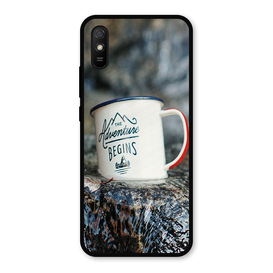 Adventure Begins Metal Back Case for Redmi 9a