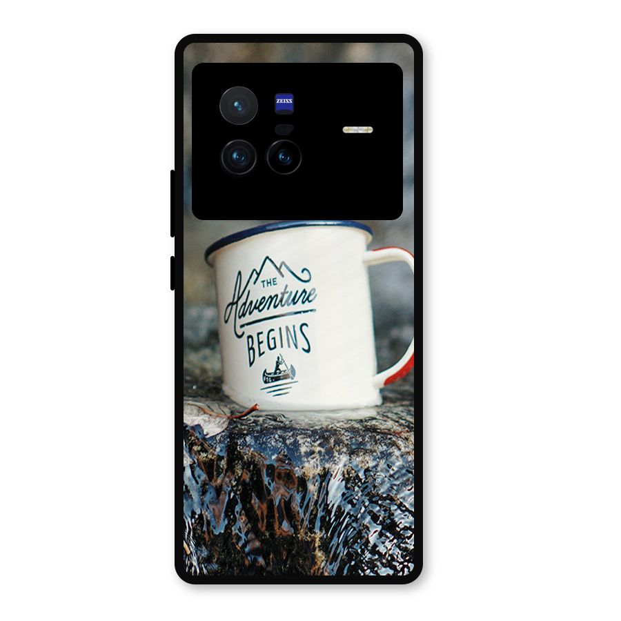 Adventure Begins Metal Back Case for Vivo X80