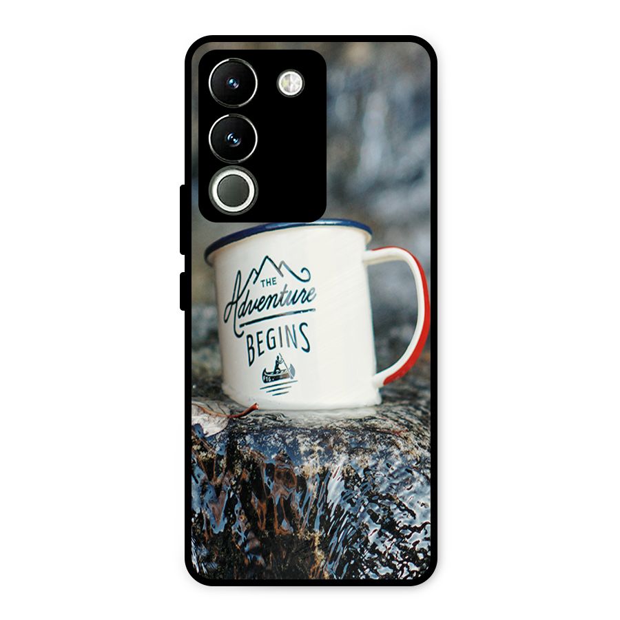 Adventure Begins Metal Back Case for Vivo Y200