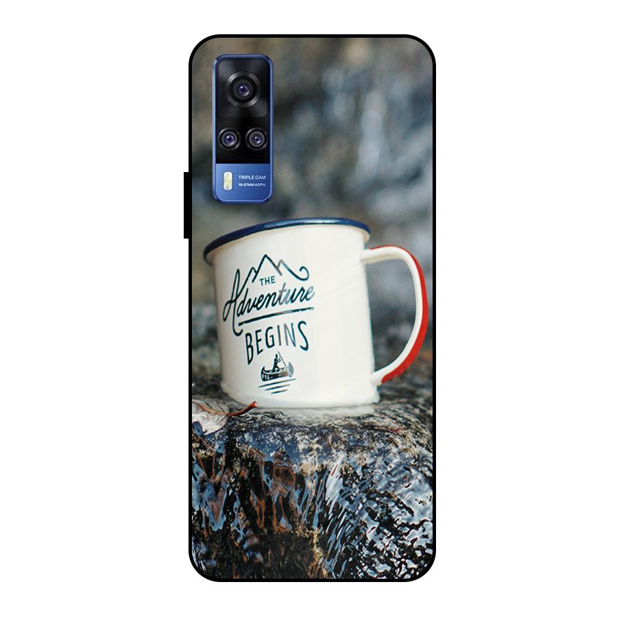 Adventure Begins Metal Back Case for Vivo Y51