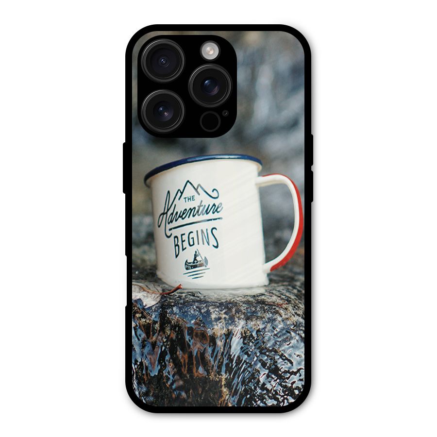 Adventure Begins Metal Back Case for iPhone 16 Pro