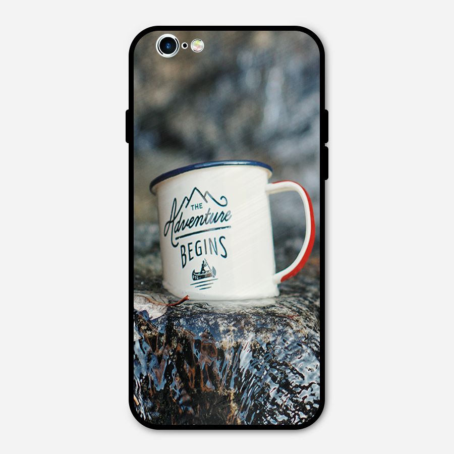 Adventure Begins Metal Back Case for iPhone 6 6s