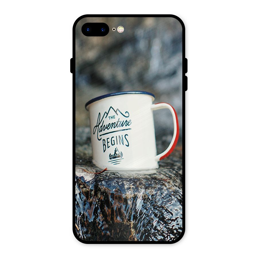 Adventure Begins Metal Back Case for iPhone 7 Plus