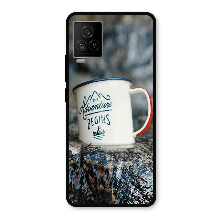 Adventure Begins Metal Back Case for iQOO 7 Legend 5G