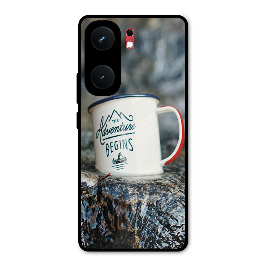 Adventure Begins Metal Back Case for iQOO Neo 9 Pro