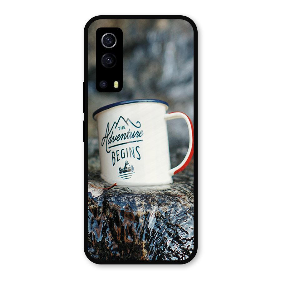 Adventure Begins Metal Back Case for iQOO Z3