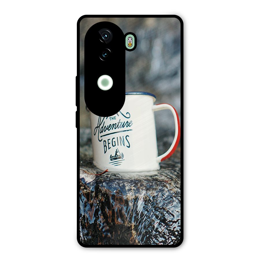 Adventure Begins Metal Back Case for iQOO Z9s