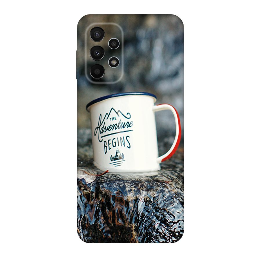 Adventure Begins Original Polycarbonate Back Case for Galaxy A23
