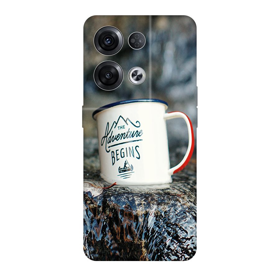 Adventure Begins Original Polycarbonate Back Case for Oppo Reno8 Pro 5G