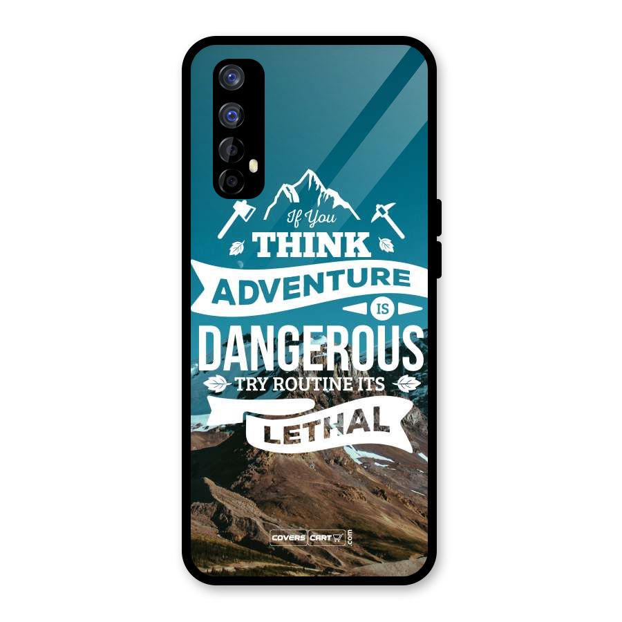 Adventure Dangerous Lethal Glass Back Case for Realme 7