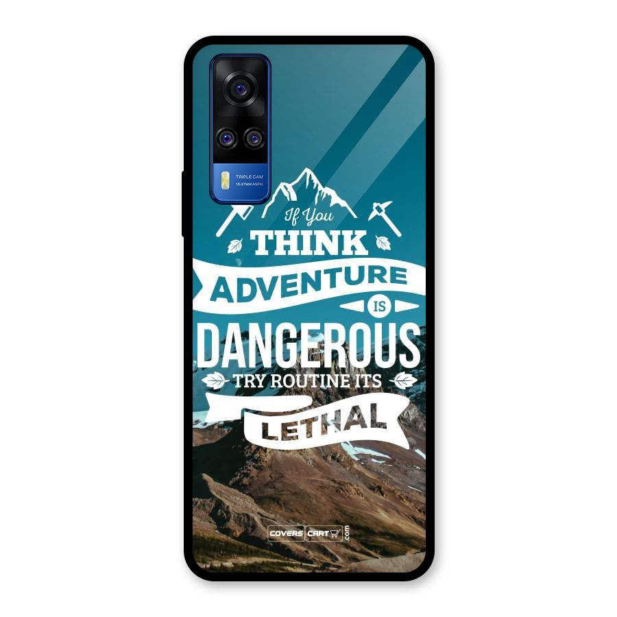 Adventure Dangerous Lethal Glass Back Case for Vivo Y31