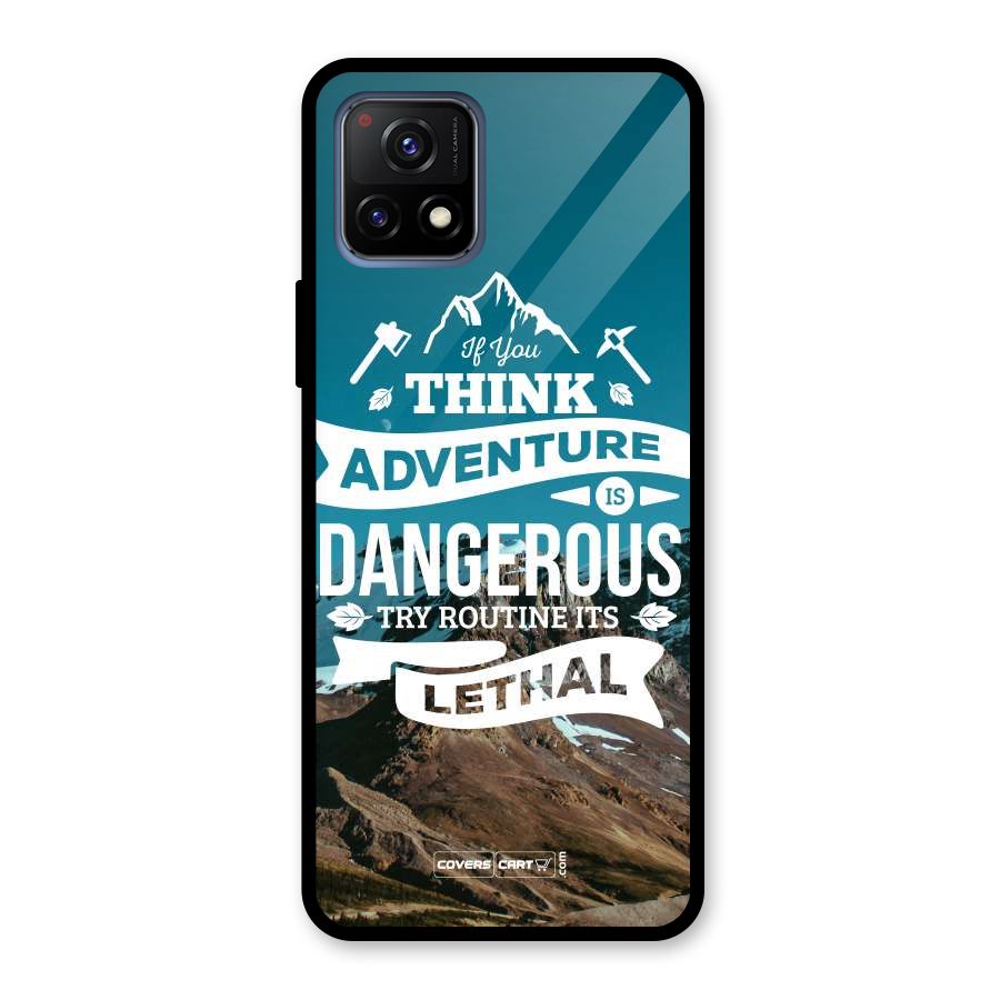 Adventure Dangerous Lethal Glass Back Case for Vivo Y72 5G