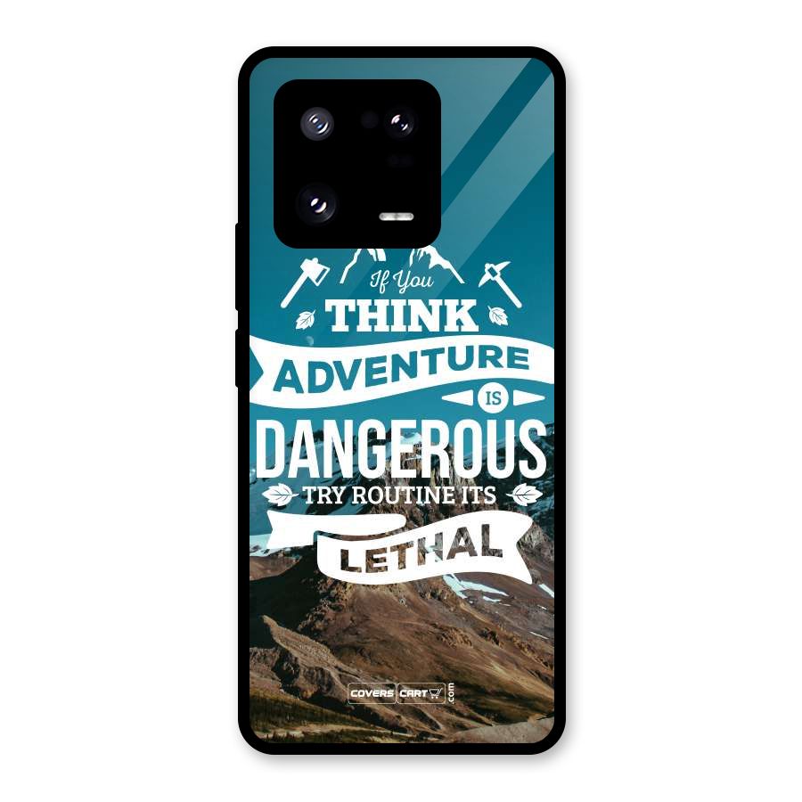 Adventure Dangerous Lethal Glass Back Case for Xiaomi 13 Pro