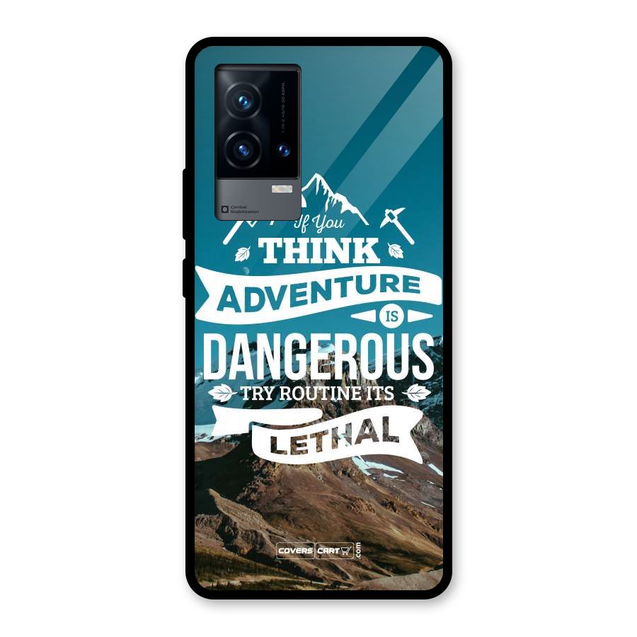 Adventure Dangerous Lethal Glass Back Case for iQOO 9 5G