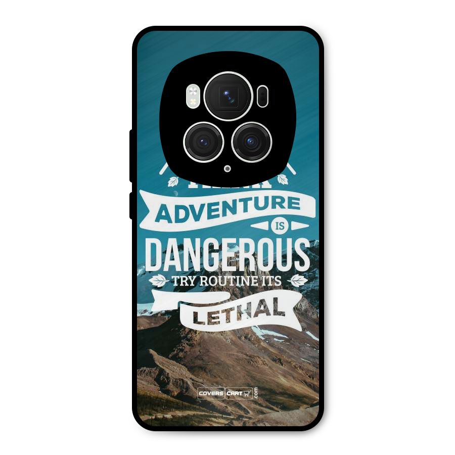 Adventure Dangerous Lethal Metal Back Case for Honor Magic6 Pro