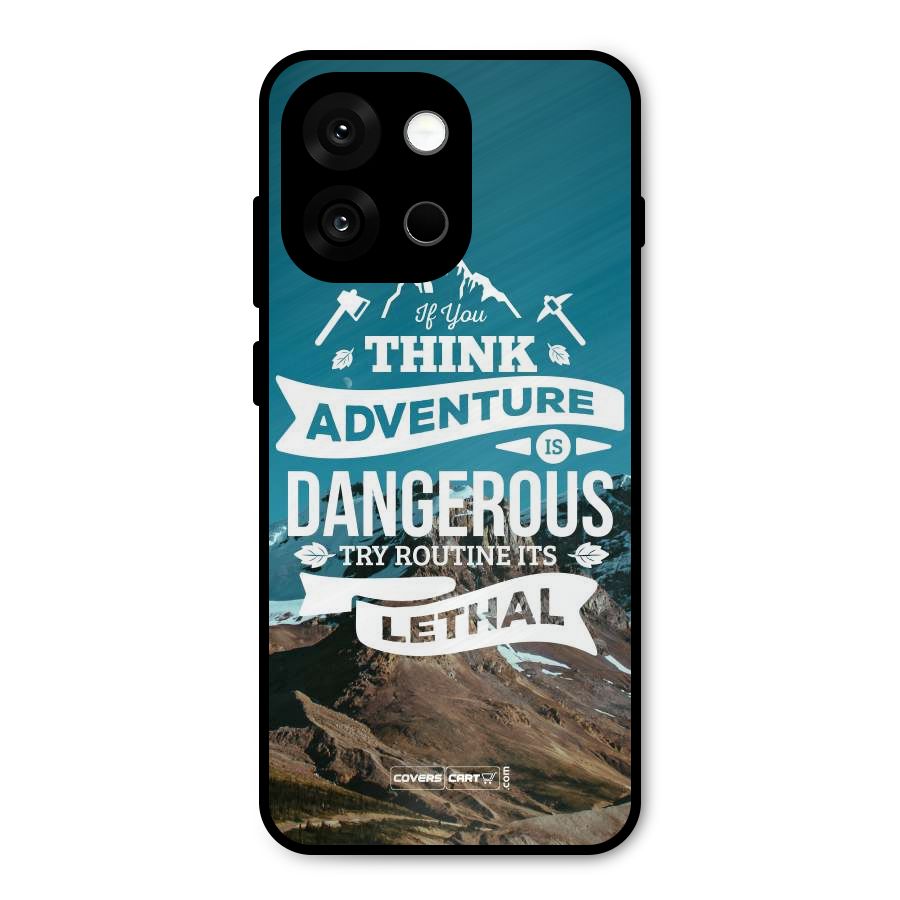 Adventure Dangerous Lethal Metal Back Case for OnePlus 13s