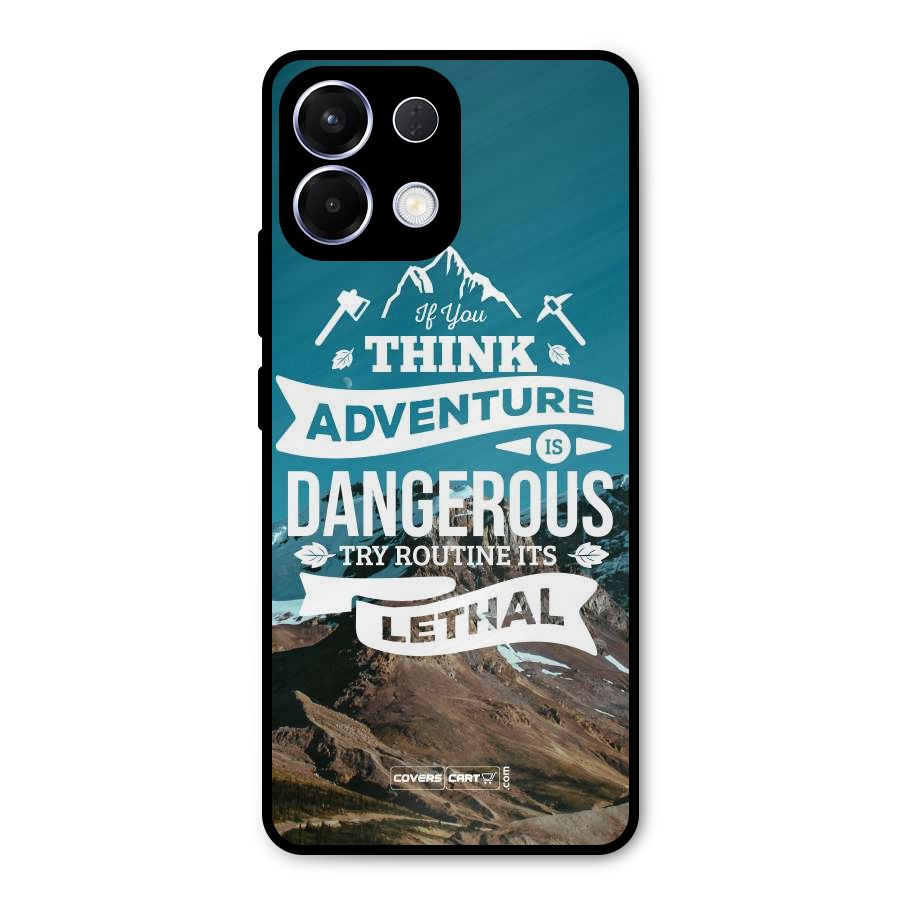 Adventure Dangerous Lethal Metal Back Case for Oppo K13