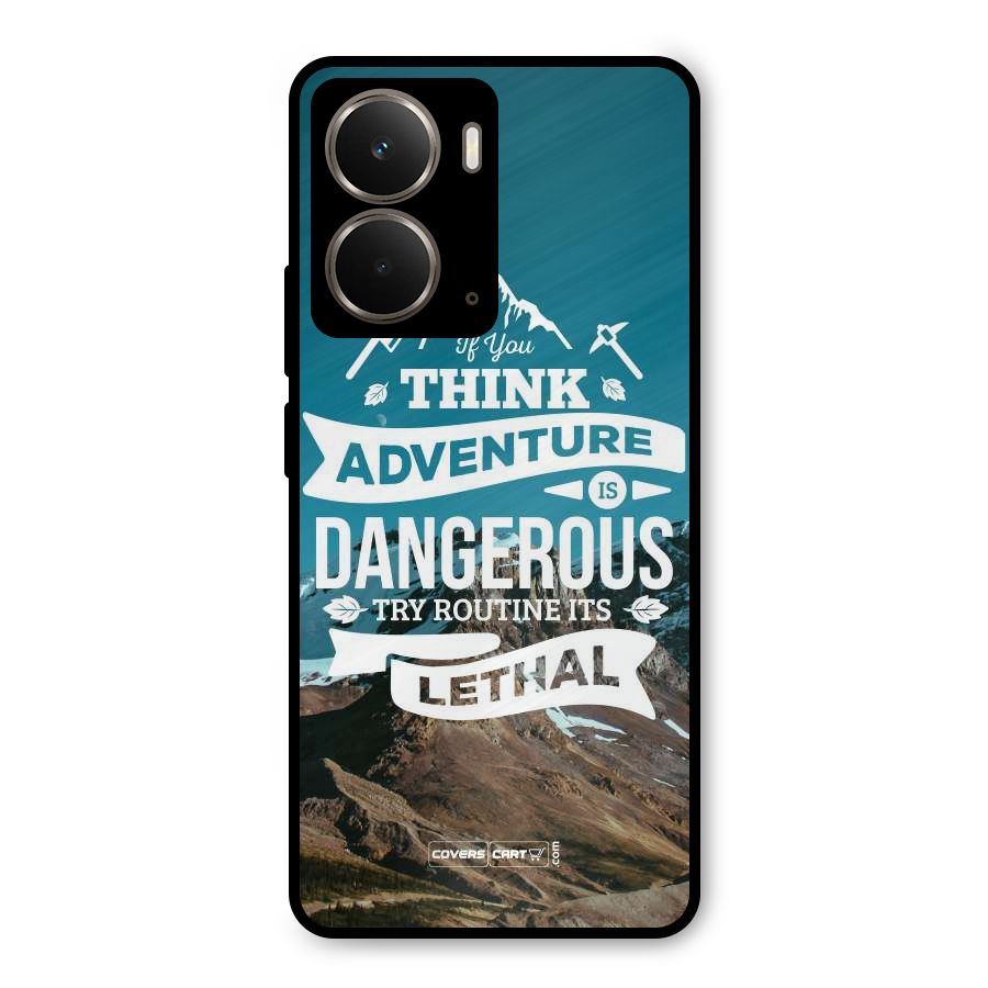 Adventure Dangerous Lethal Metal Back Case for Realme P3